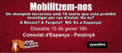 L?AT de l'ANC-Catalunya Nord convoca una concentració davant el consolat espanyol a Perpinyà
