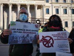 Demanen al Govern espanyol que signi el Tractat de Prohibició de les Armes Nuclears, un any després de la seva entrada en vigor