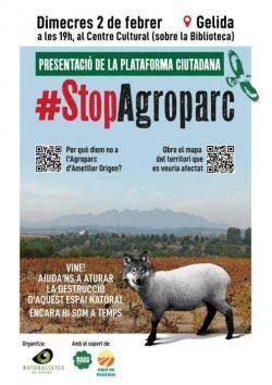 Presentació StopAgroparc a Gelida