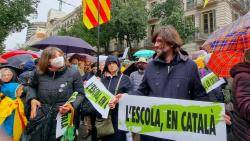 Mobilització 23-M per l'Escola catalana i en català