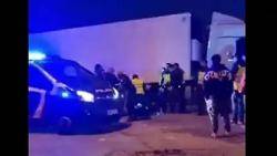 El ferit ha rebut aquesta passada nit un tret de bala a l'estòmac disparada amb una pistola per un policia nacional espanyol de paisà.