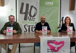 L'STEI Intersindical dona suport a la iniciativa legislativa popular "Avui per demà"