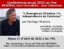 Conferència ?L?Emergència Climàtica i la independència de Catalunya?