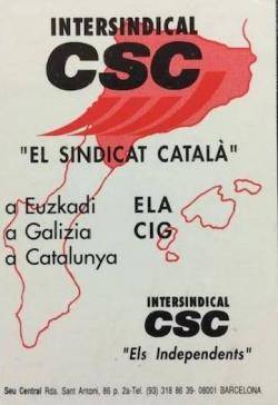 Intersindical-CSC i el llarg camí del sindicalisme independentista i de classe