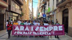 Milers de persones commemoran el 25 d'Abril a Castelló en una jornada reivindicativa