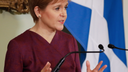 La primera ministra escocesa, Nicola Sturgeon