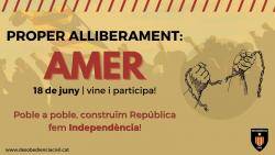 Amer, proper poble alliberat