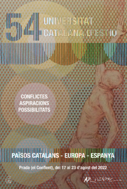 El cartell de la 54a Universitat Catalana d'Estiu  és de Rafael Armengol