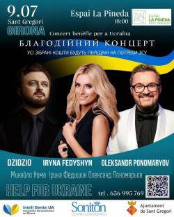 La diàspora ucraïnesa es mobilitza organitzant un concert benèfic a Sant Gregori (Gironès)