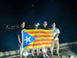 Dos cims de Mallorca amb la Via Pirineca per l'Autodeterminació d'Eusal Herria i el Països Catalans
