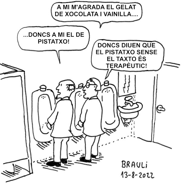 «A mi m'agrada el gelat...»