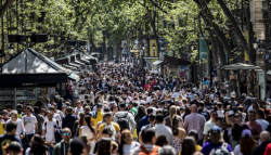 Mobilitzacions a Palma i Barcelona en contra de la massificació turística