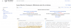 Segueixen editant articles de Viquipèdia des d'adreces IP del govern espanyol, avui l'article 'Laura Borràs'