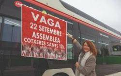 Vaga a Autobusos de TMB durant les Festes de la Mercè