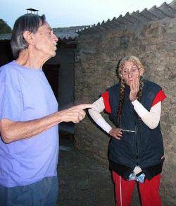 Jordi Moners i Núria Codina a Castigaleu l'any 2007. FOTO: https://tempsdefranja.org