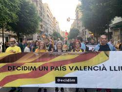 Diada reivindicativa al País Valencià per assolir les sobiranies com a poble