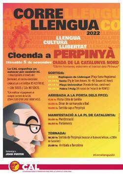 Commemoració de la Diada Catalunya Nord i cloenda del Correllengua a Perpinyà