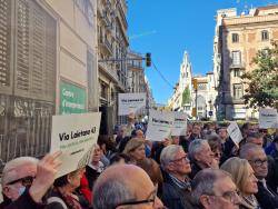 Internacionalització de la lluita per assolir que la comissaria de Via Laietana esdevingui un espai de memòria