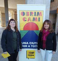 Sara Barceló i Jeronia Bonnín encapaçalaran la llista electoral CUP-Crida per Palma