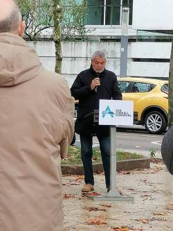 Avui dimarts 13 de desembre a les 10:15 en Martí i en Joan havien de declarar als Jutjats d'Igualada on a pocs metres s'hi ha fet un acte en solidaritat amb els joves independentistes represaliats.