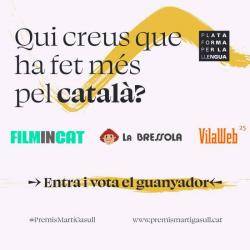 FilminCAT, La Bressola i VilaWeb, finalistes dels Premis Martí Gasull i Roig