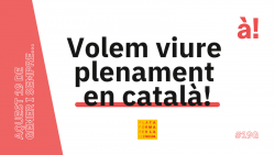 Denunciem les polítiques dels estats espanyol i francès contra el català en el marc de la cimera francoespanyola a Barcelona