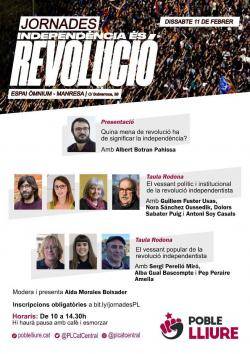 Jornades "Independència és Revolució" a Manresa