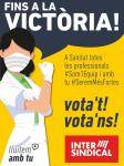La Intersindical Sanitat presenta la campanya Fins a la Victòria!