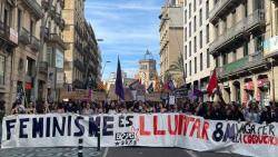 Mobilitzacions arreu de la nació per commemorar el dia Internacional de la dona treballadora
