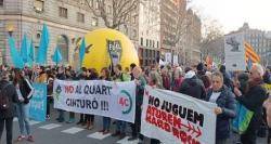 Milers de persones en contra en contra dels macroprojectes i el model econòmic que els impulsa