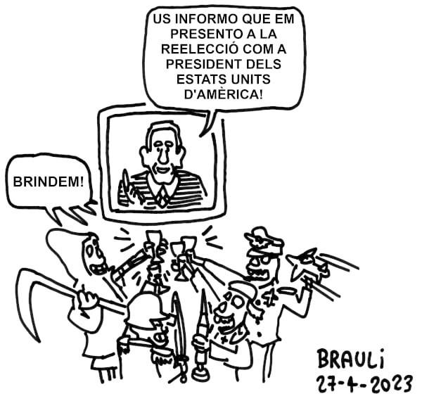 ?Us informo que em presento a la reelecció...