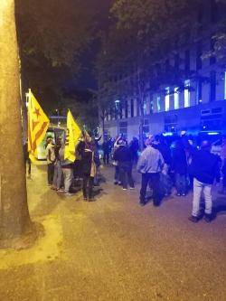 Finalment els assistents han cantat Els Segadors