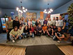 Sumem CUP Banyoles inicia la campanya electoral amb un acte amb David Fernández i Sandra Pazos