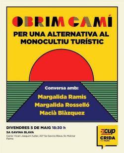Acte de la CUP-Crida per Palma per cercar una alternativa al monocultiu turístic