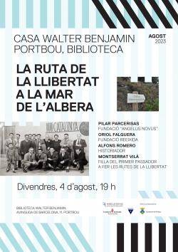 Les Rutes de la llibertat es presenten a la Casa Walter Benjamin de Portbou