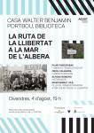 Les Rutes de la llibertat es presenten a la Casa Walter Benjamin de Portbou