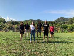 Mireia Vehí, Robert Sabater, Montserrat Vinyets, Non Casadevall, Laia Pèlach i Ignasi Sabater.