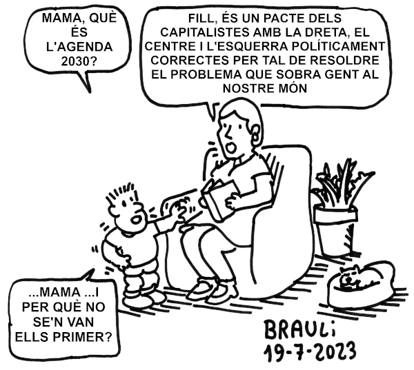 «Mama, què és l'Agenda 2030?...»