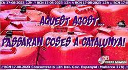 Mobilitzacions per denunciar que l'Estat Espanyol pels fets del 17-A
