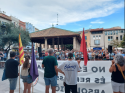 Comencen les accions per exigir l'absolució dels tres granollerins condemnats per les protestes de l'1-O de 2020