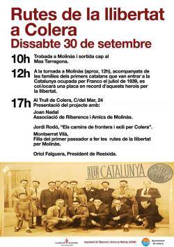 Les Rutes de la llibertat, a Colera