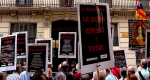 Exigeixen que torni el faristol en "memòria de les persones torturades" davant la Comissària de Via Laietana