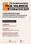 ACPV convoca concentracions a l'inici del judici als feixistes que van generar actes violents  el 9-O de 2017