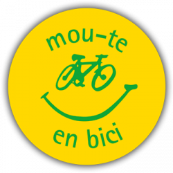 Logo de Mou-te en bici