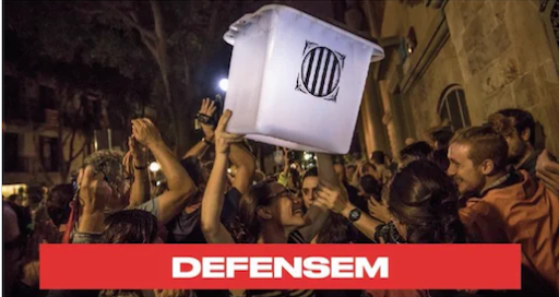 Mobilitzacions per reivindicar el Primer d'Octubre