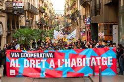 Sostre Cívic i el Sindicat de Llogateres s'uneixen pel dret a l'habitatge
