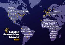 Assemblees exteriors de l?ANC es mobilitzen la diàspora catalana