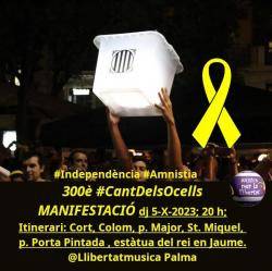 300è Cant del Ocells a Palma