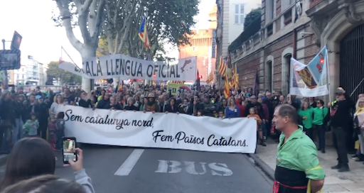 La manifestació de Perpinyà aflora les reivindicacions nord-catalanes