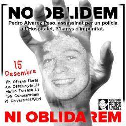 31 anys de l'assassinat de Pedro Álvarez